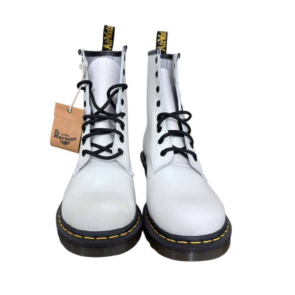 NWT! Dr. Martens 1460 Smooth Leather Lace Up Boots - Women Size 10 - Picture 5 of 9